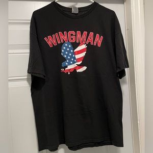 Wingman Patriotic Eagle USA 4th Of July Shirt